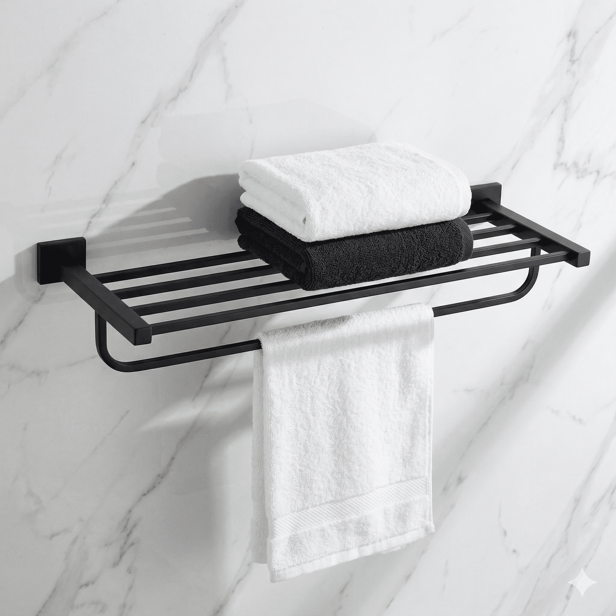 EISEN Towel Rack 24" — Model ARB-01, premium stainless steel bathroom accessory