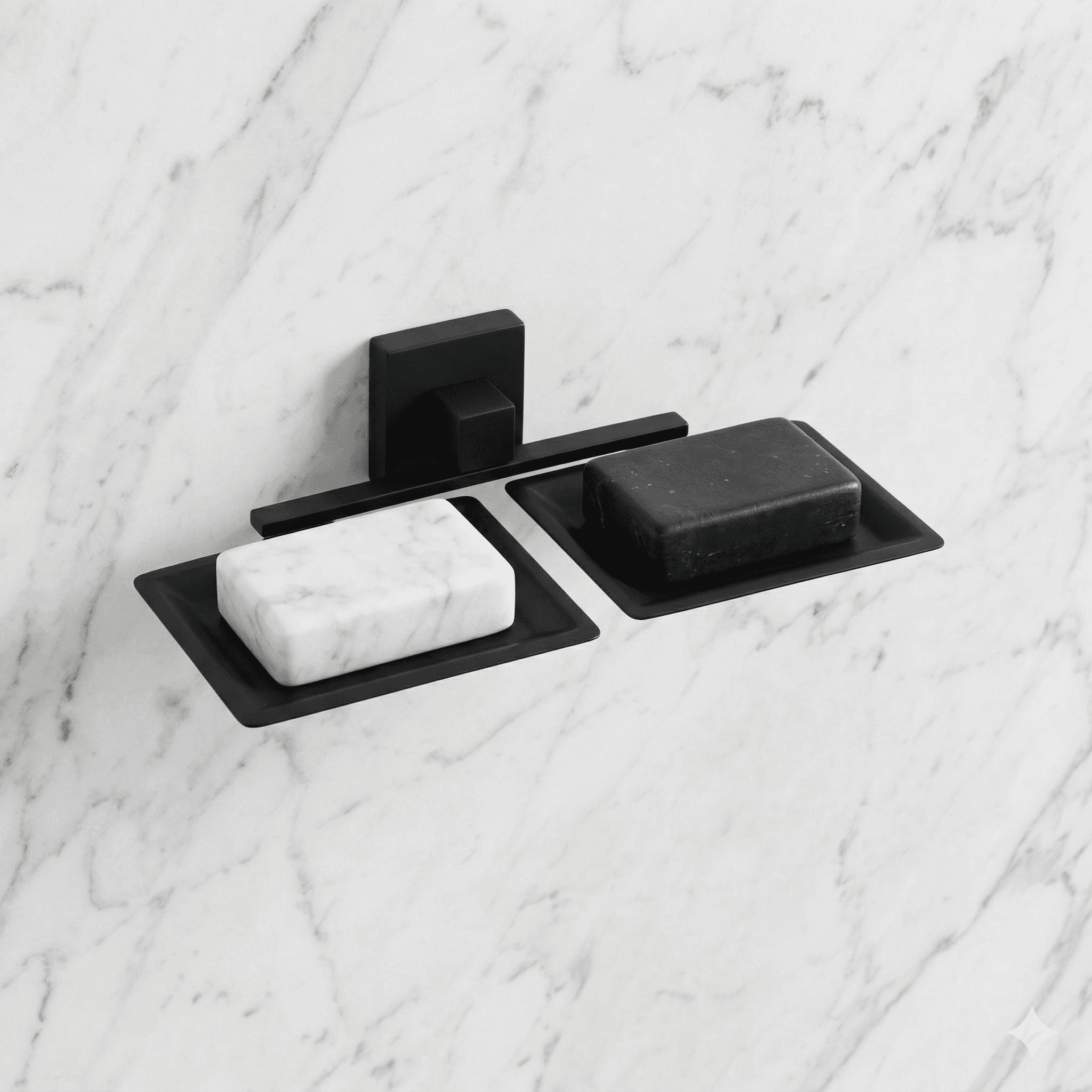 EISEN Double Soapdish — Model ARB-07, premium stainless steel bathroom accessory