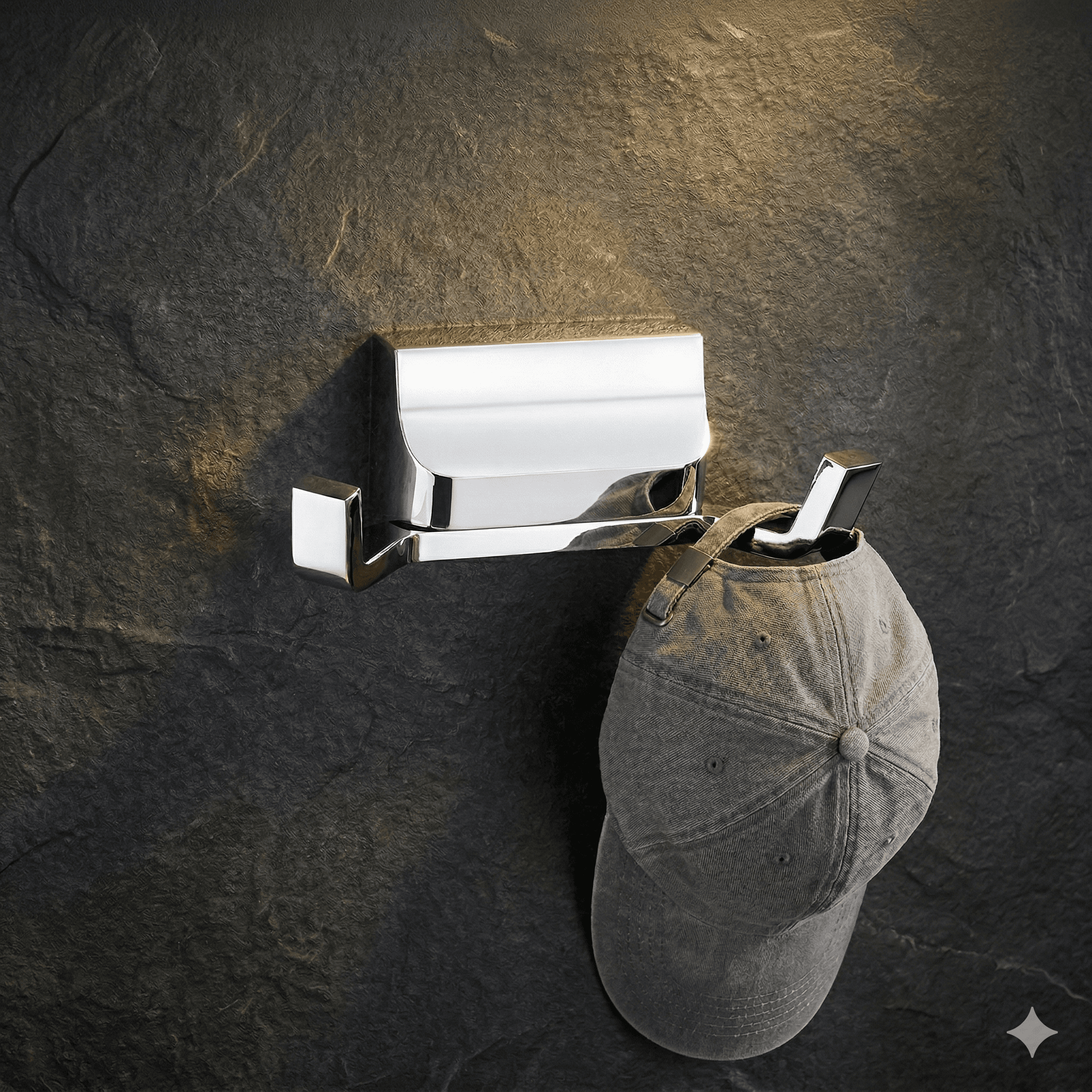 EISEN Robe Hook — Model MN-05, premium stainless steel bathroom accessory