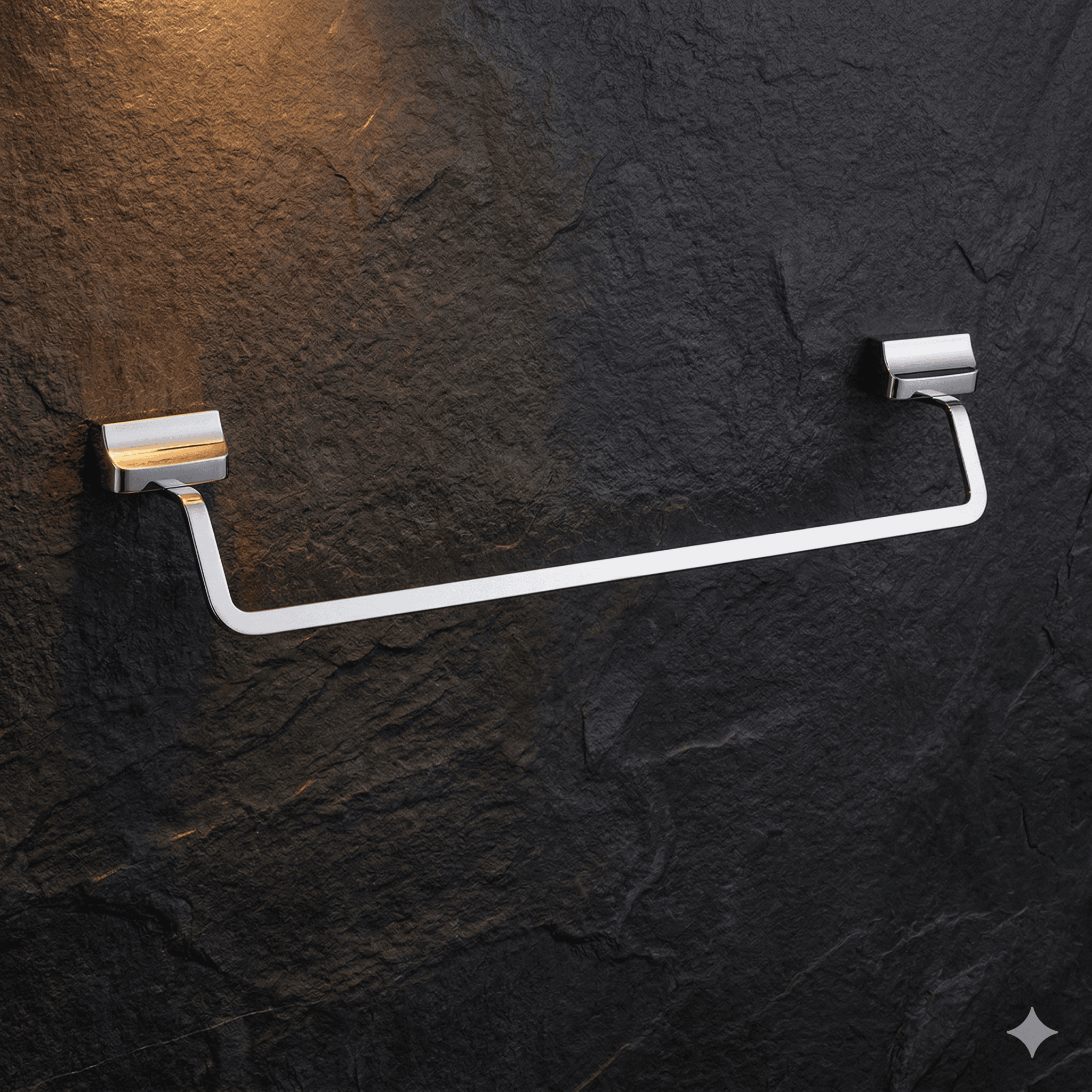 EISEN Towel Rod 24" — Model MN-06, premium stainless steel bathroom accessory