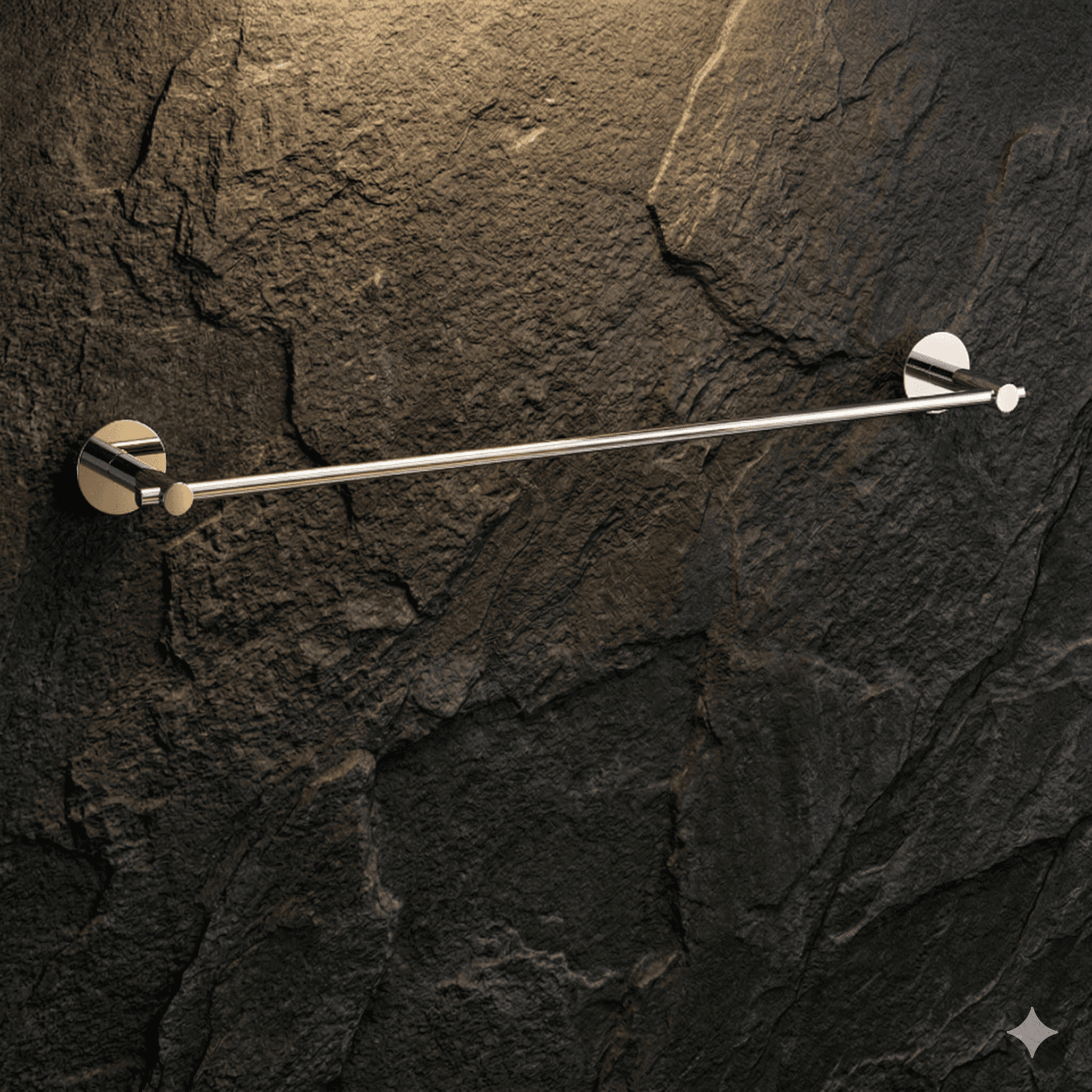 EISEN Towel Rod 24" — Model OP-06, premium stainless steel bathroom accessory